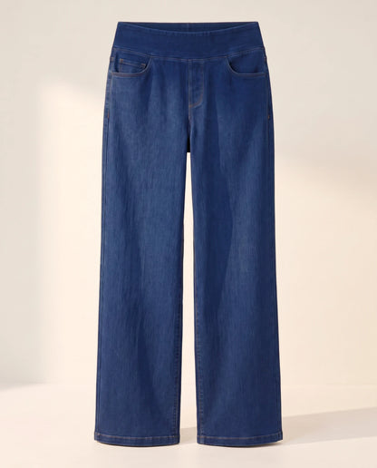 Jeans Wide Leg VivaCuerpo™ — Sin Botón, Sin Cierre