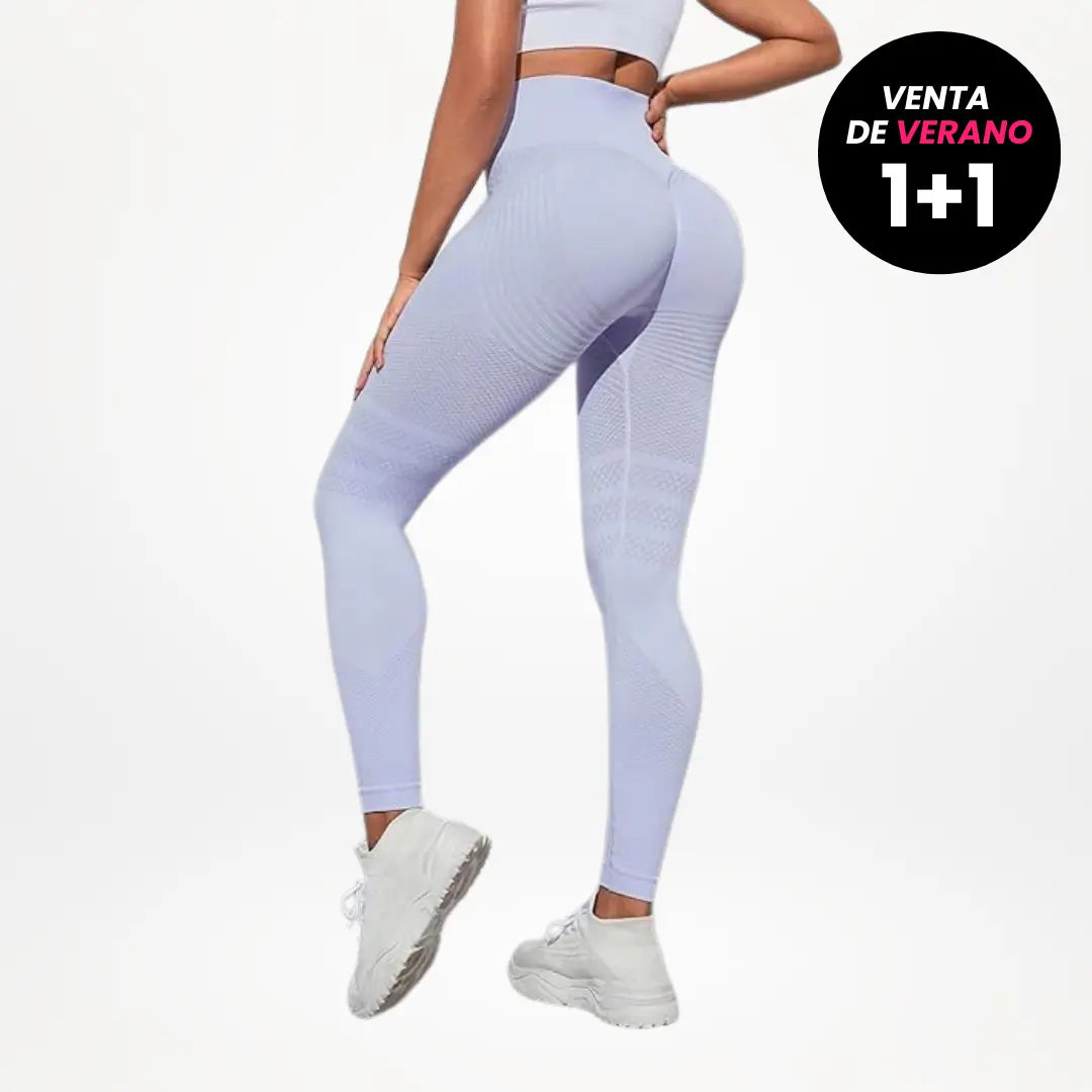 Leggings 3D VivaCuerpo™ - Lila claro