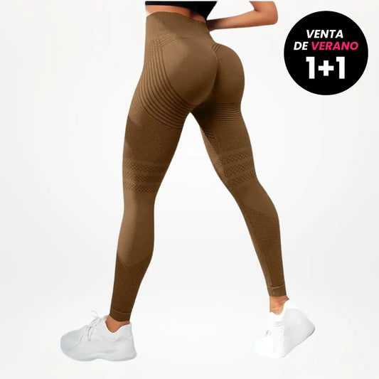 Leggings 3D VivaCuerpo™ - Café