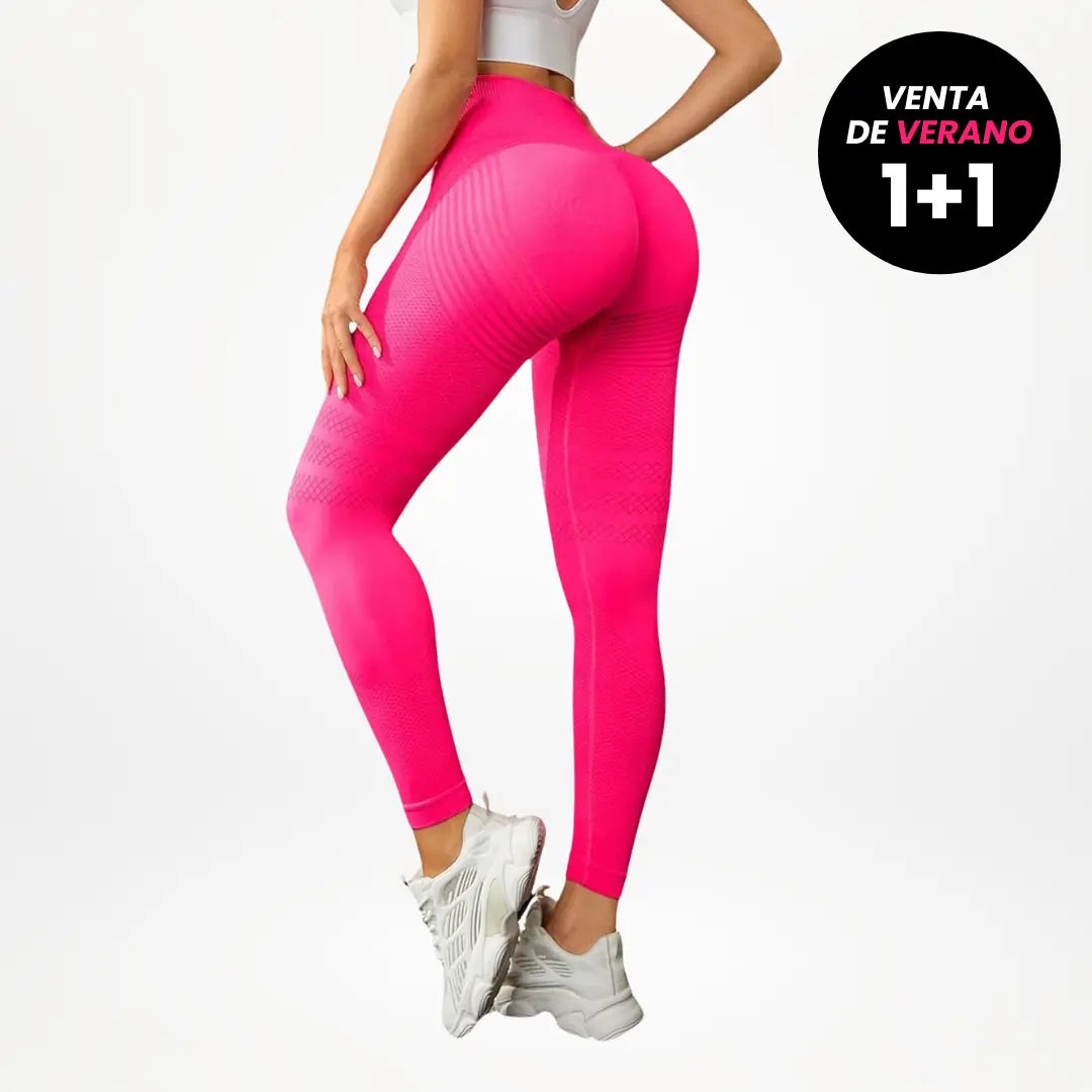 Leggings 3D VivaCuerpo™ - Rojo