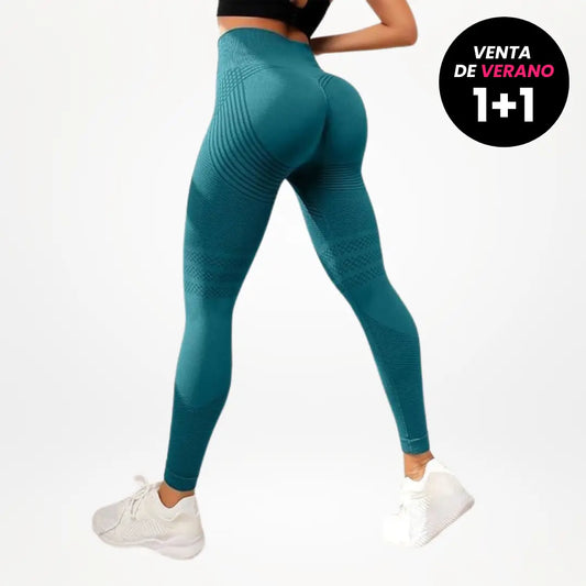 Leggings 3D VivaCuerpo™ - Turquesa