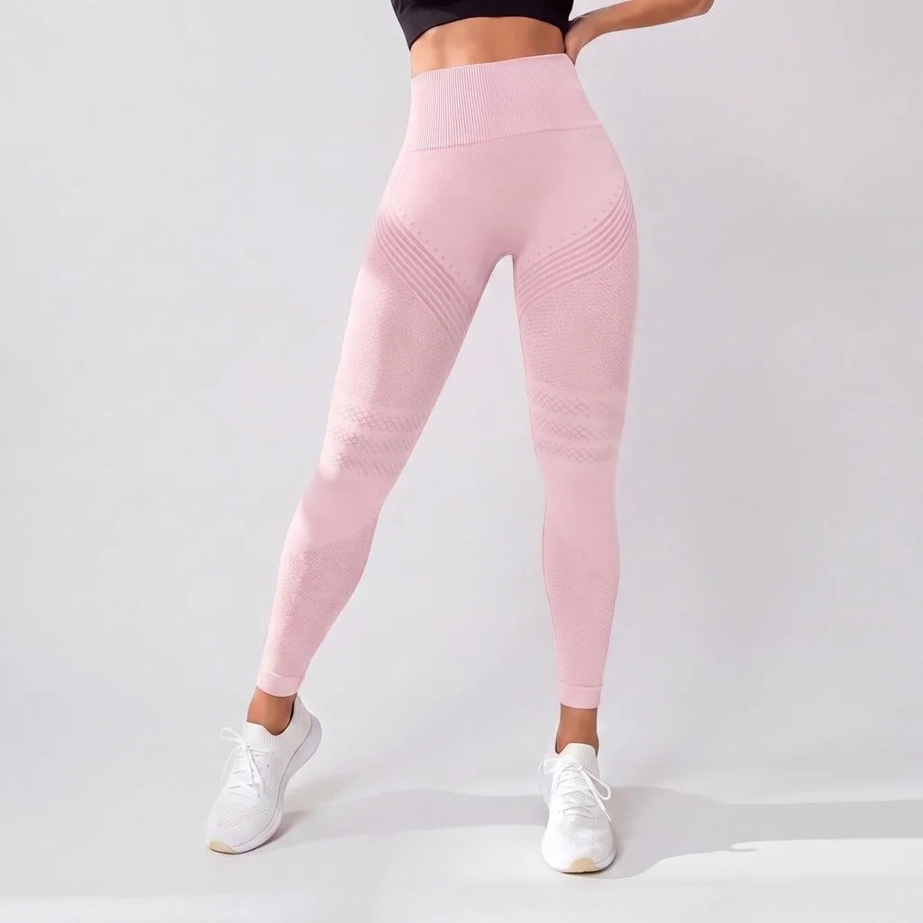 Leggings 3D VivaCuerpo™ - Rosa pastel